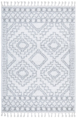 Casablanca Fez White Rug