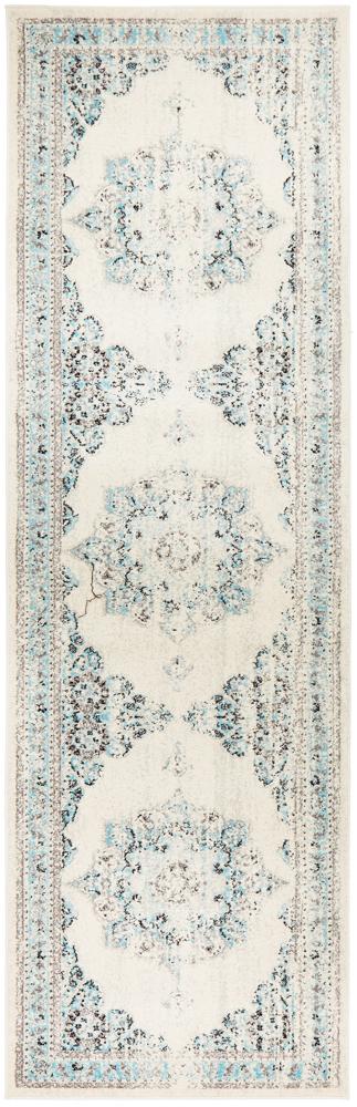 Century 922 White Runner Rug