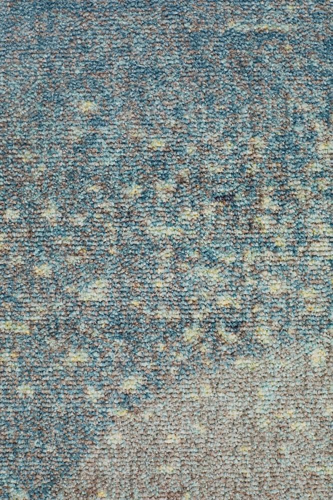 City Monet Stunning Blue Runner Rug