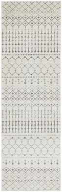 Chrome Elsa Silver Runner Rug