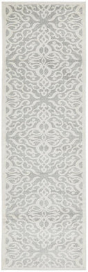 Chrome Lydia Silver Runner Rug