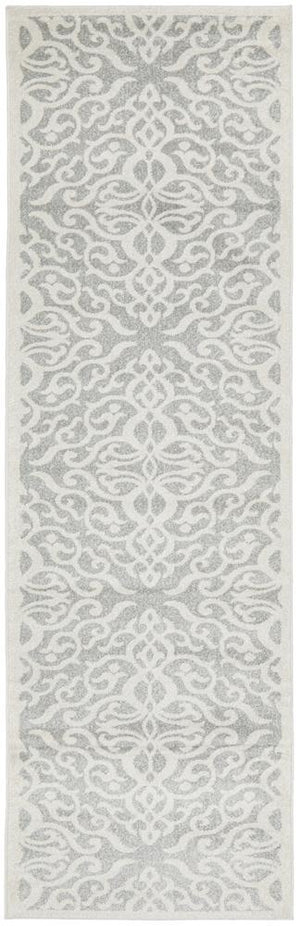 Chrome Lydia Silver Runner Rug