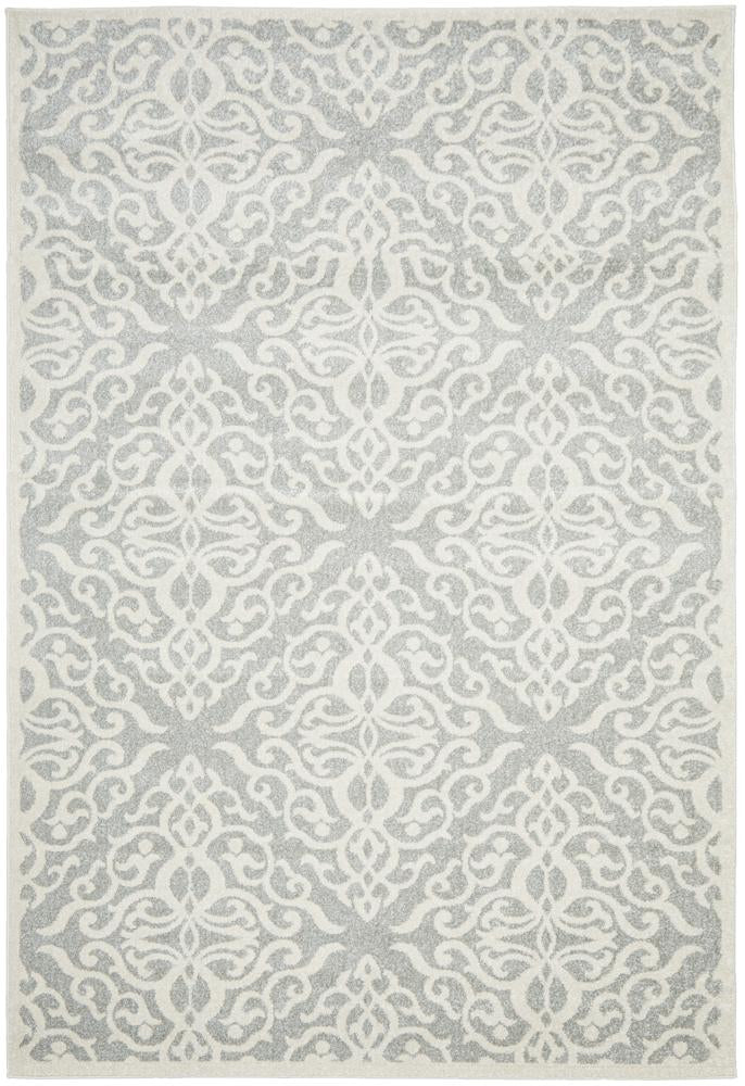 Chrome Lydia Silver Rug