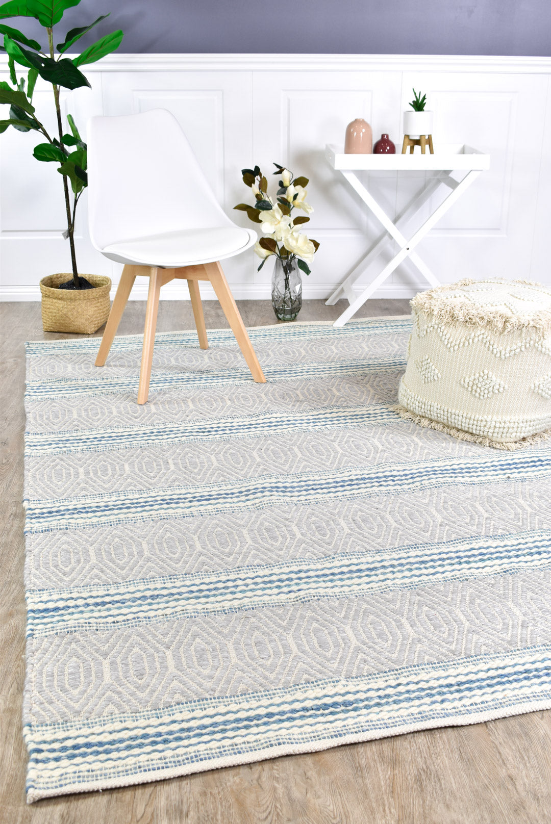Atlantic Wool Sky Rug