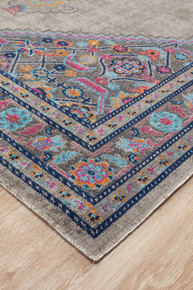 Eternal Whisper Diamond Grey Rug