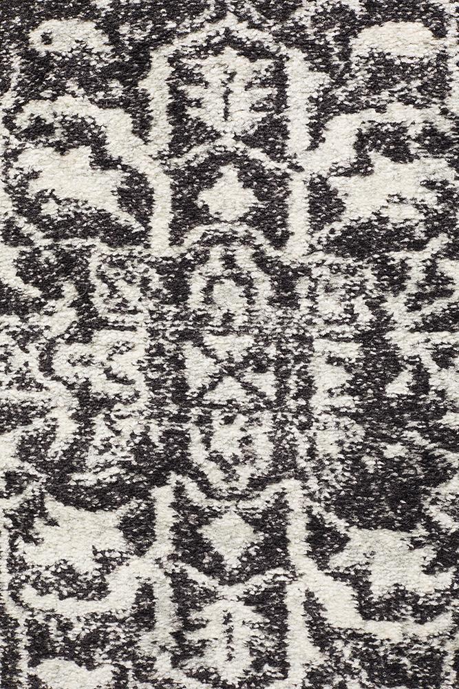 Evoke Scape Charcoal Transitional Rug