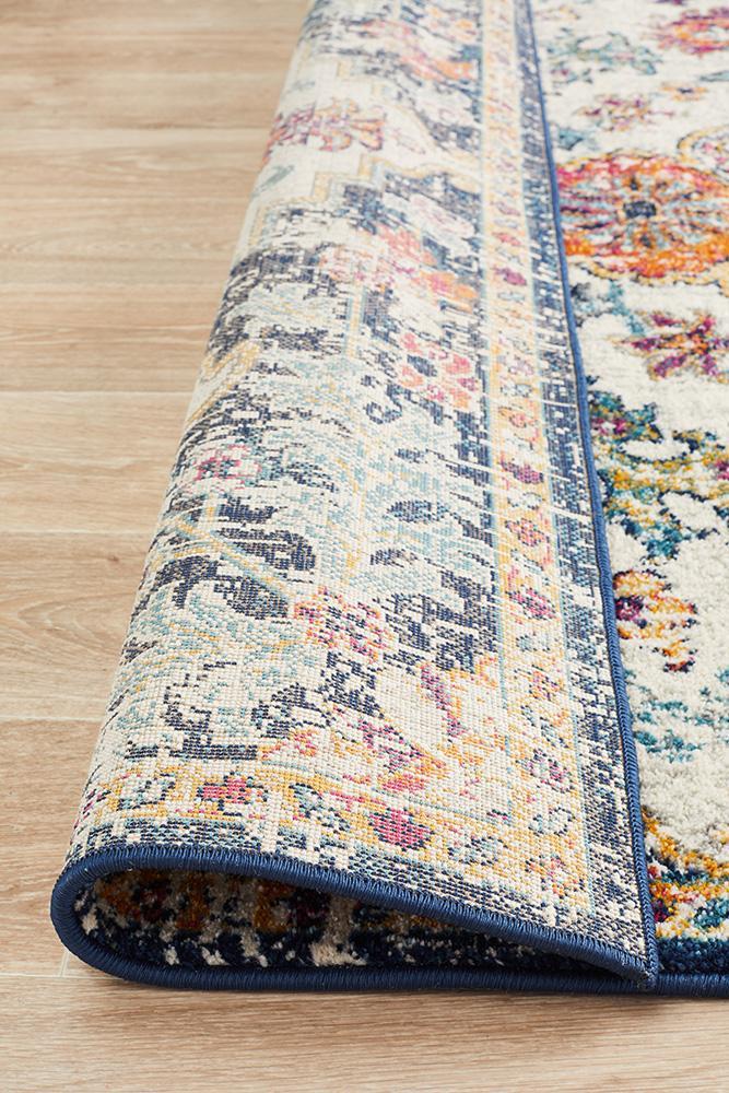 Evoke Carnival White Transitional Rug