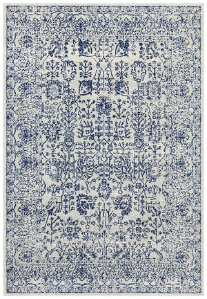 Evoke Frost Blue Transitional Rug