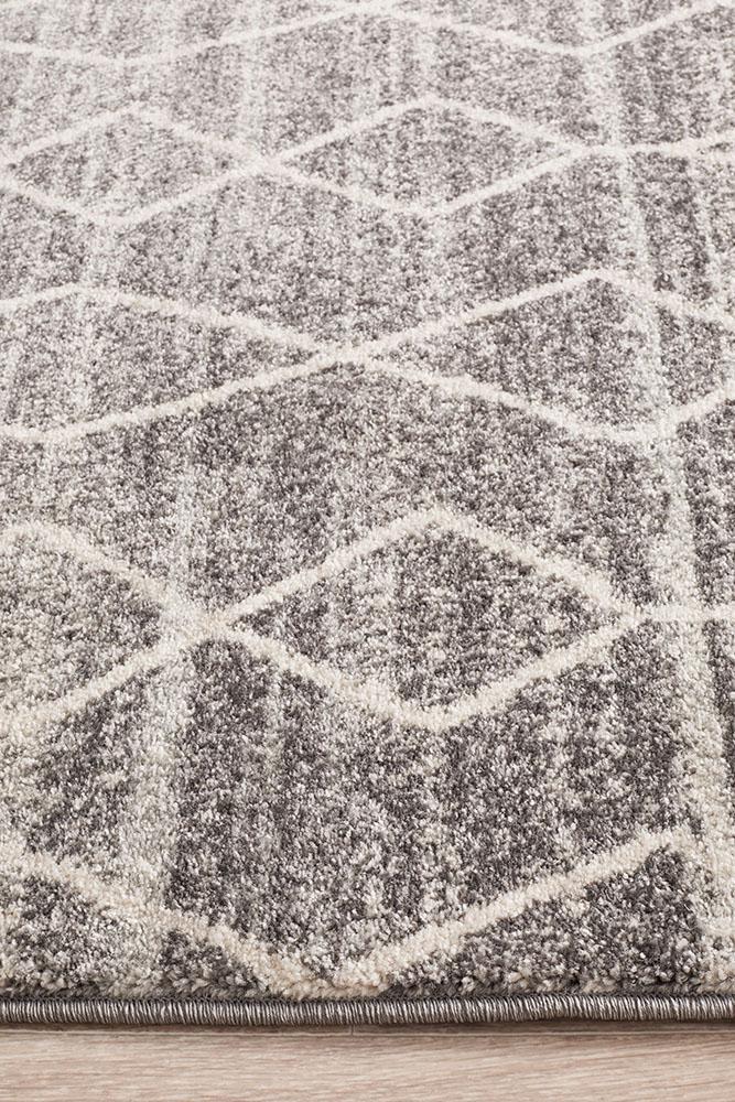 Evoke Remy Silver Transitional Rug