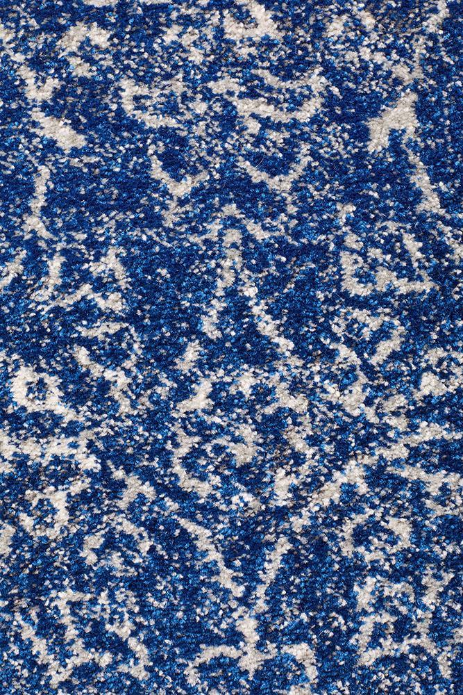 Evoke Artist Navy Transitional Rug