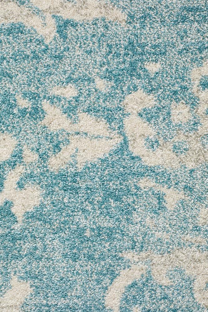 Evoke Skyline Blue Transitional Rug