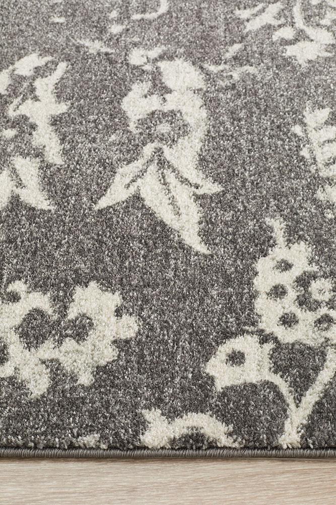 Evoke Stream Grey Transitional Rug