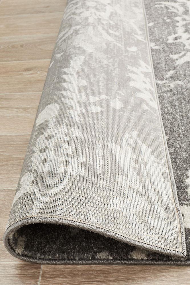 Evoke Stream Grey Transitional Rug