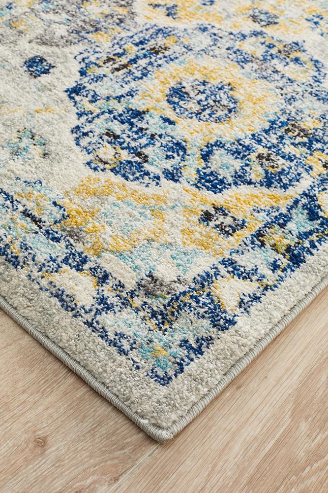 Evoke Poppy Multi Transitional Runner Rug