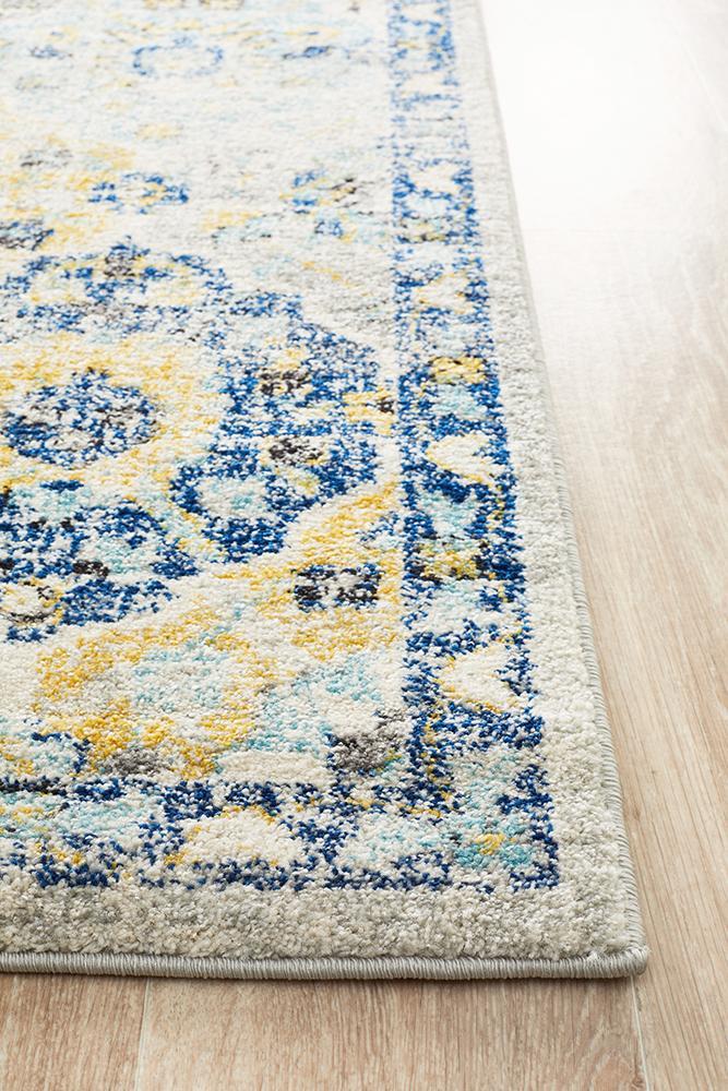 Evoke Poppy Multi Transitional Runner Rug