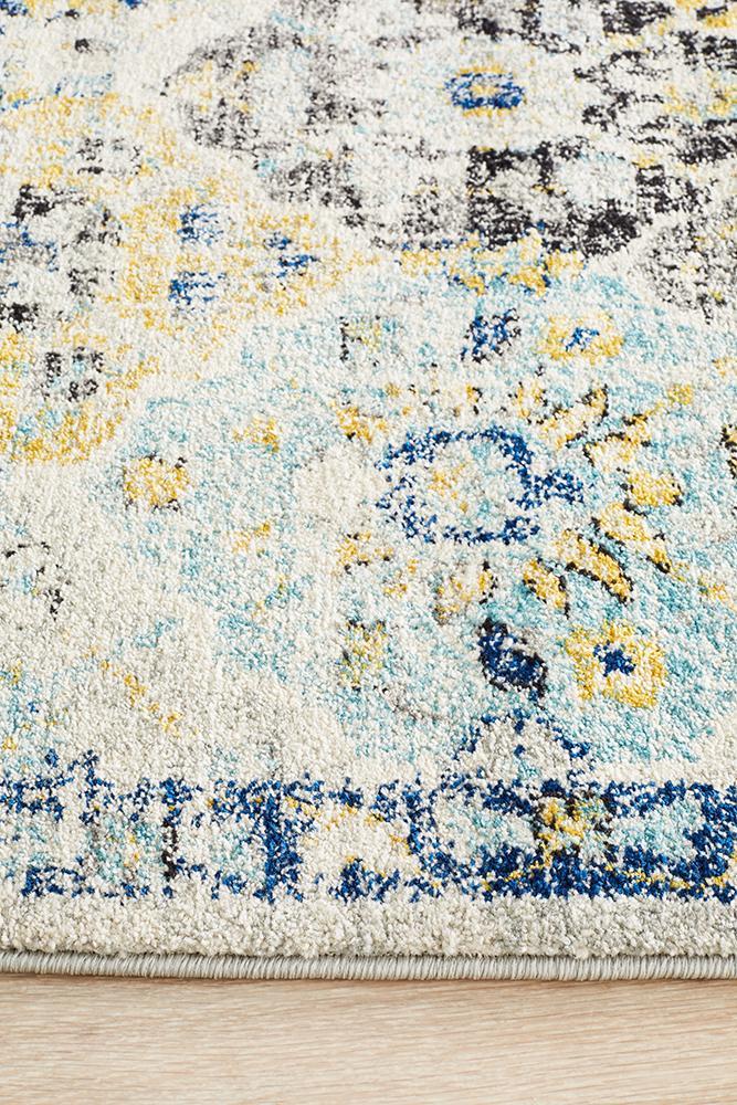 Evoke Poppy Multi Transitional Runner Rug