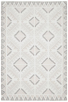 Vidya Rug white Peach