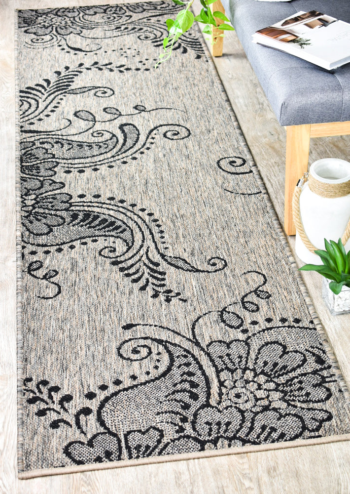 Pacific Runner Beige Grey Rug 2902-J48H