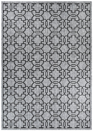 Pacific Grey Black Rug 208-DM9E