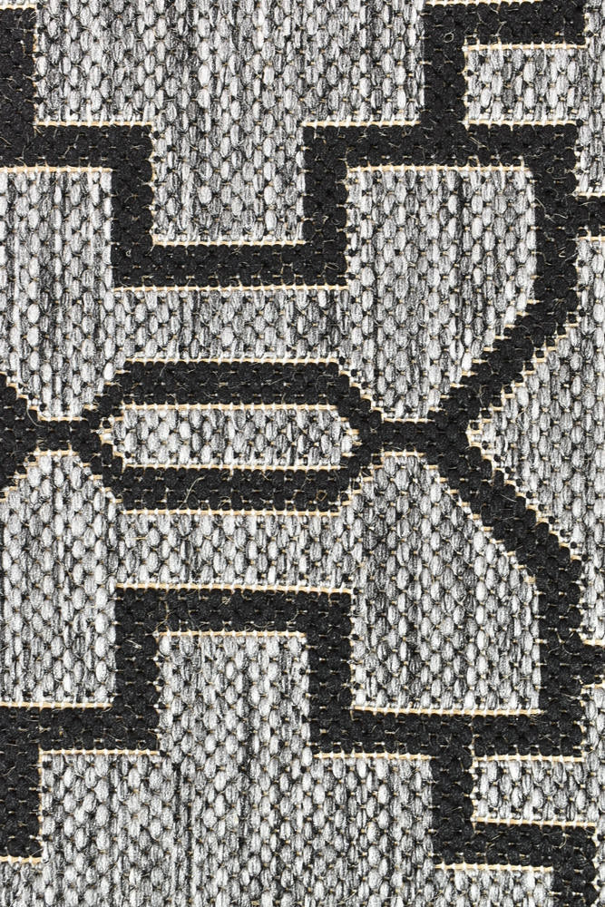Pacific Grey Black Rug 208-DM9E