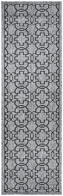 Pacific Runner Grey Black Rug 208-DM9E