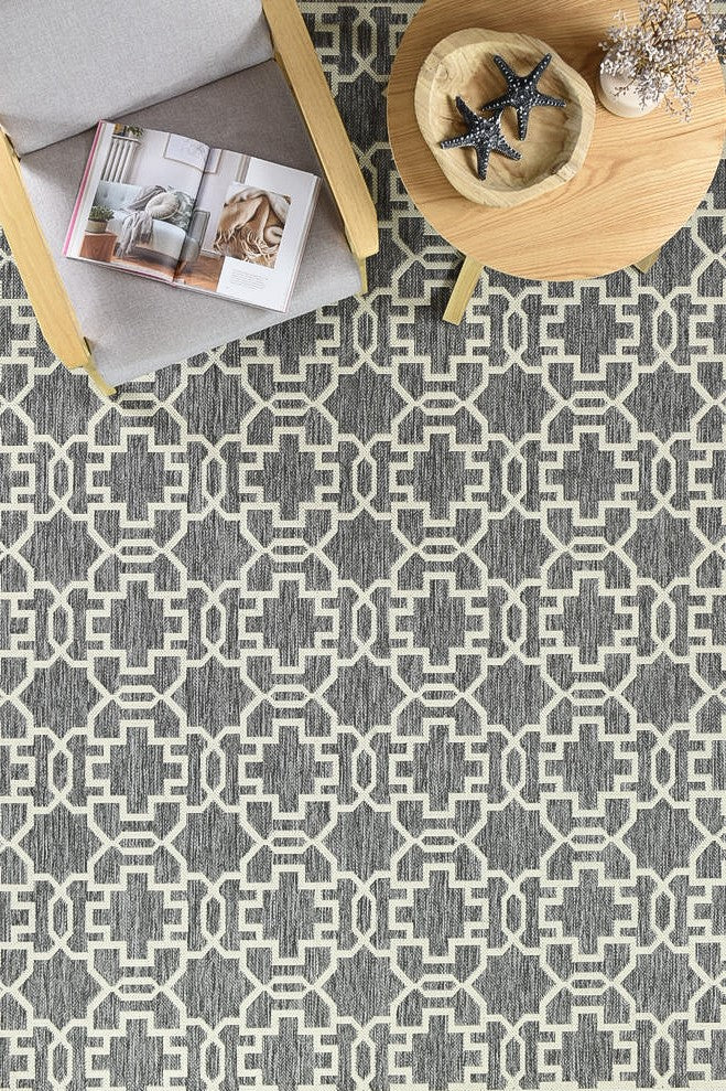 Pacific Grey Cream Rug 208-GU6E