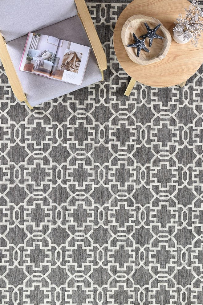 Pacific Brown Cream Rug 208-W71E