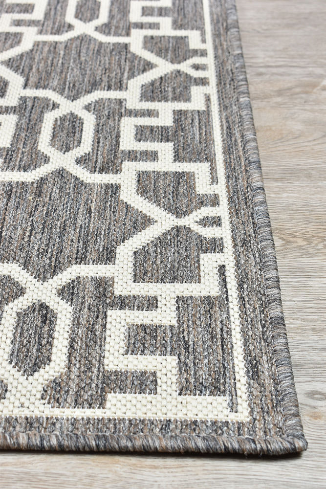 Pacific Brown Cream Rug 208-W71E