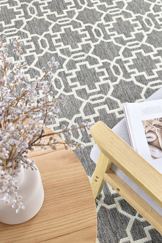 Pacific Brown Cream Rug 208-W71E