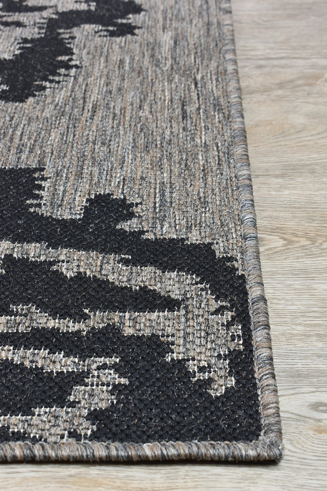Pacific Brown Black Rug 5605-J48H
