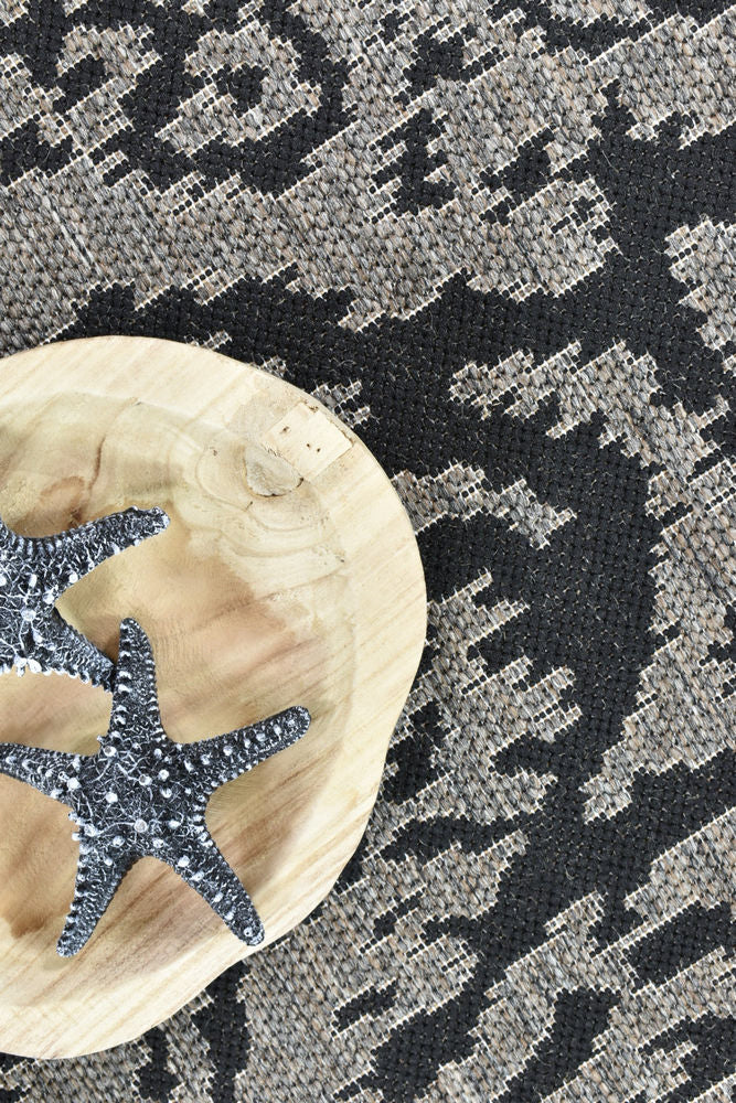 Pacific Brown Black Rug 5605-J48H