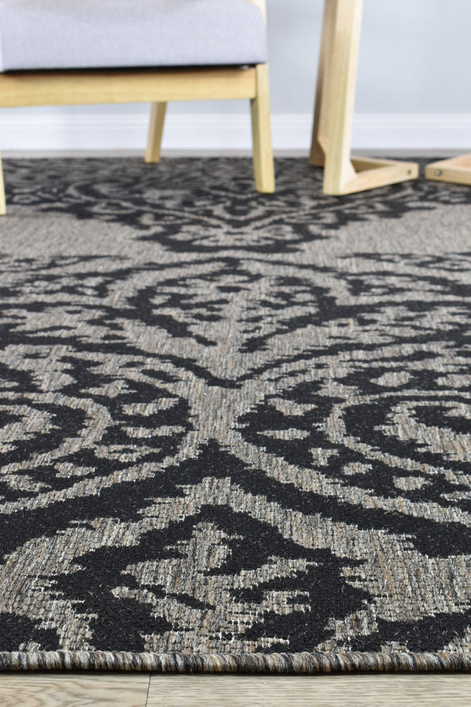 Pacific Brown Black Rug 5605-J48H