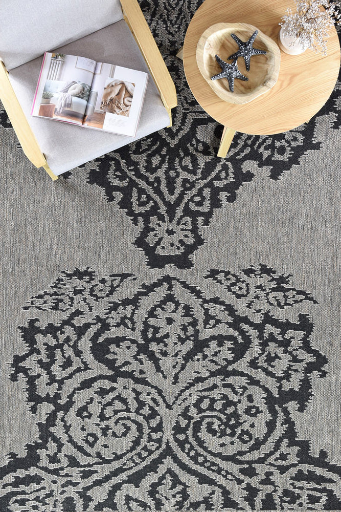Pacific Brown Black Rug 5605-J48H