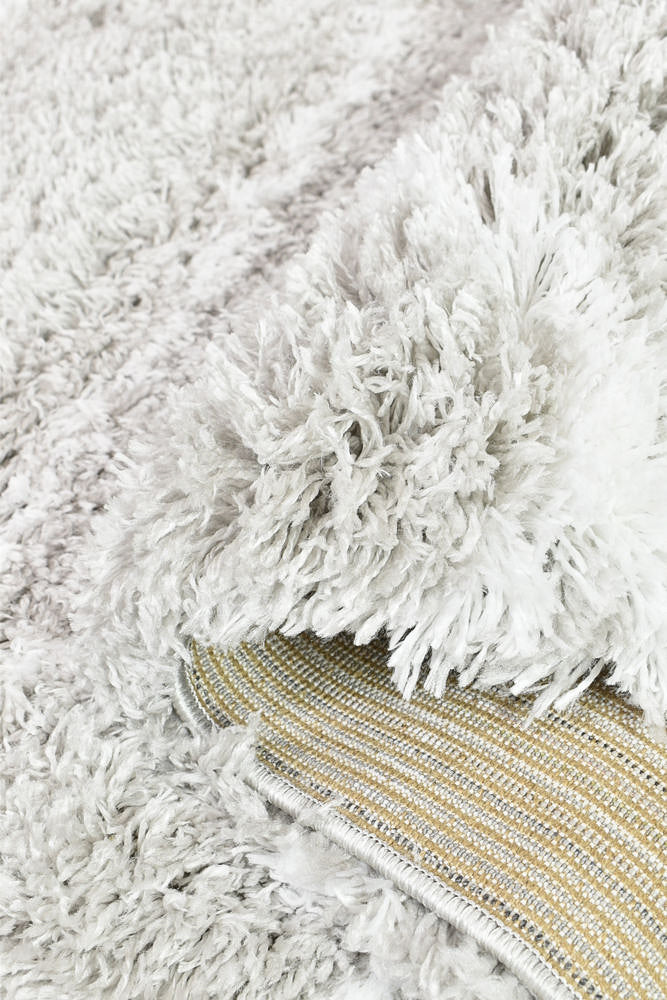 Cobi Shaggy Light Grey Rug 8741A