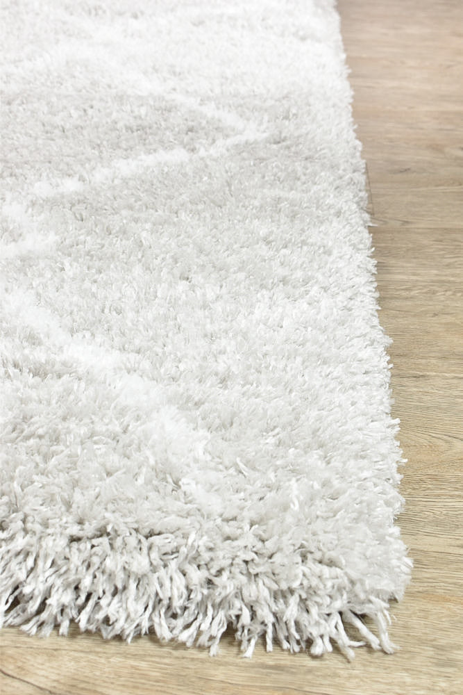 Cobi Shaggy Light Grey Rug 8744A