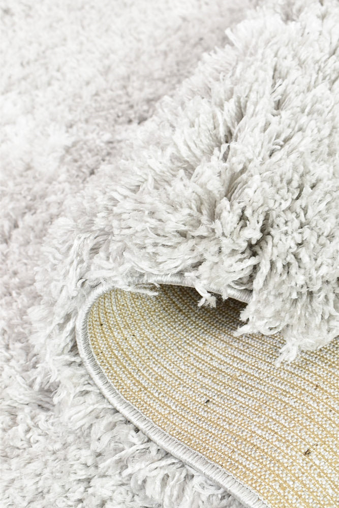 Cobi Shaggy Light Grey Rug 8744A
