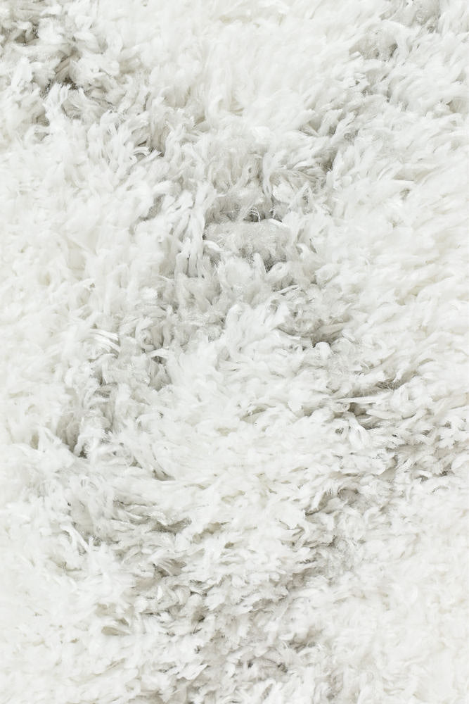 Cobi Shaggy White Rug 8744A