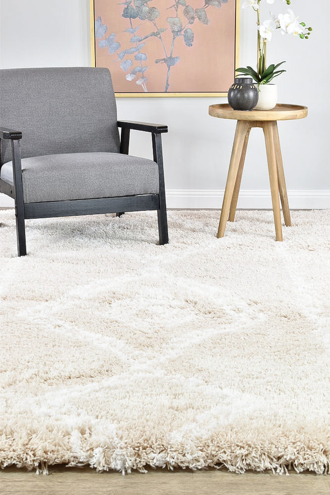 Cobi Shaggy Beige Rug 8745A