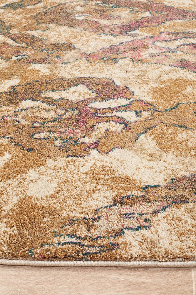Medina Kaitlin Soft Pink and Beige Rug