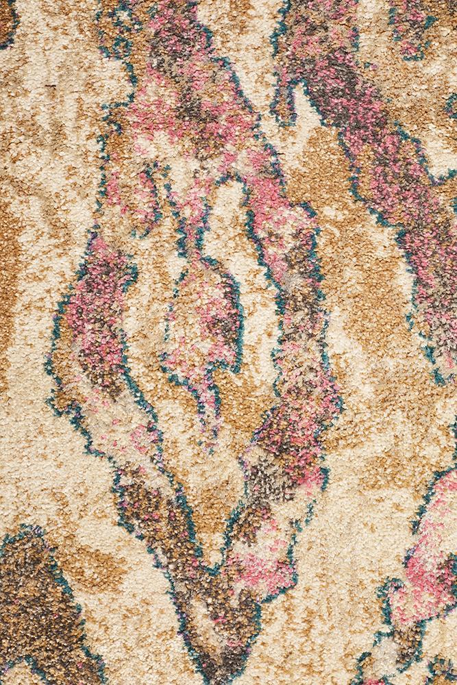Medina Kaitlin Soft Pink and Beige Rug