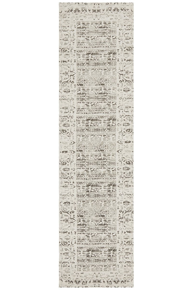 Magnolia 88 Silver Runner Rug
