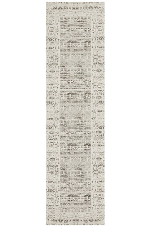 Magnolia 88 Silver Runner Rug