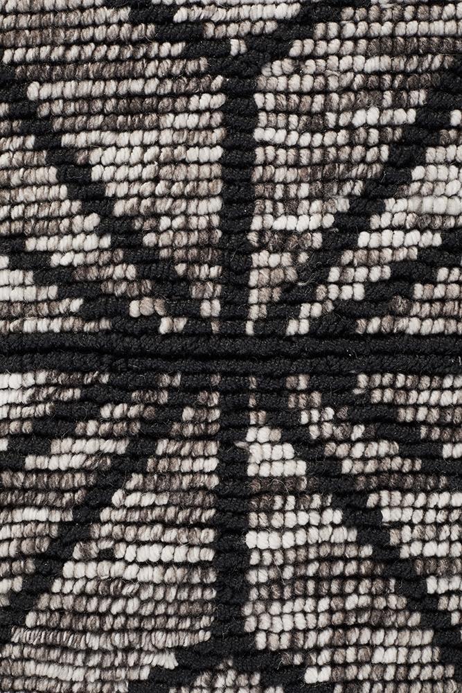 Miller Rhythm Motif Charcoal Rug