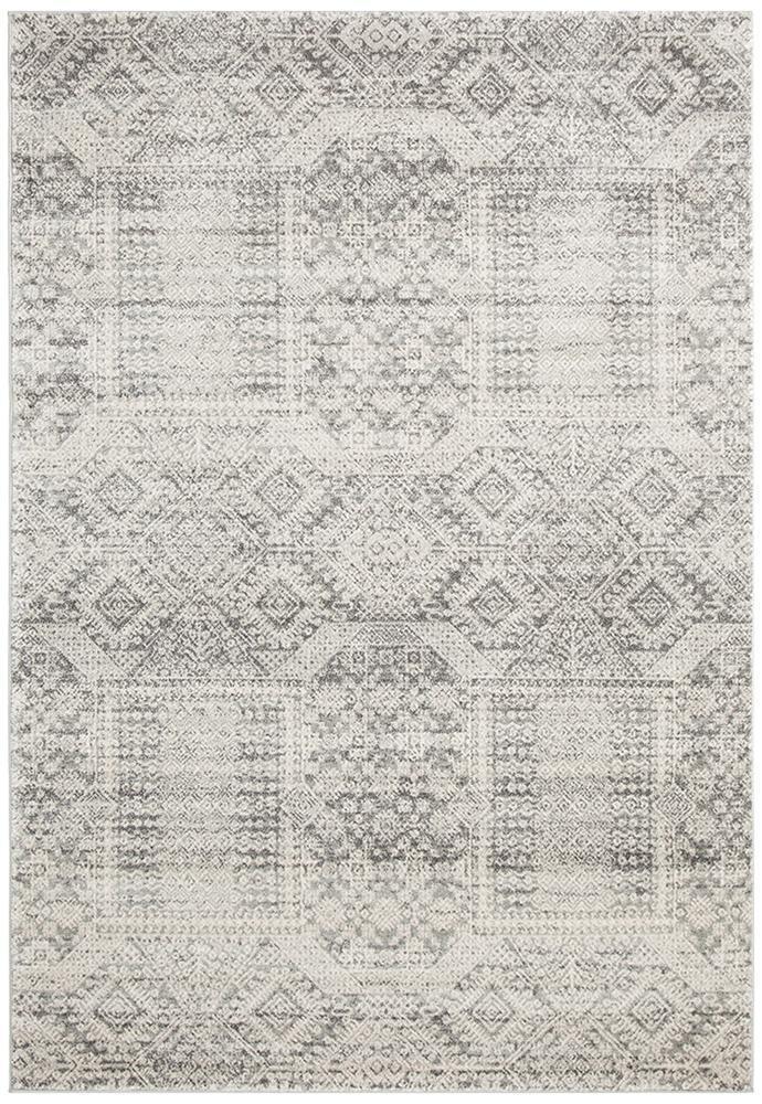 Mirage Zelda Silver Grey Rug