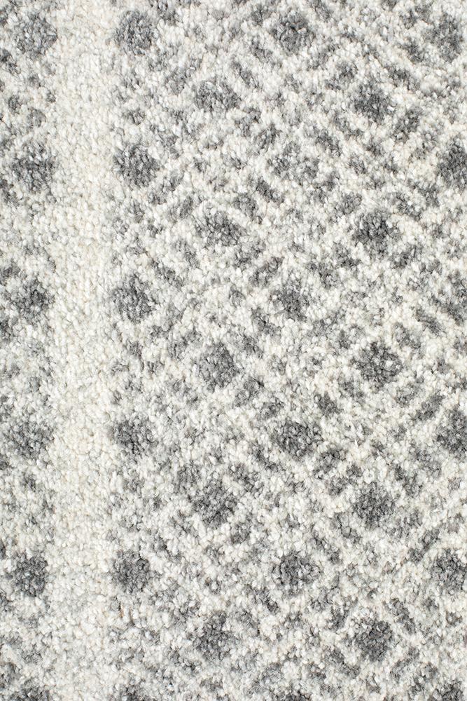 Mirage Adani Modern Tribal Design Grey Runner Rug