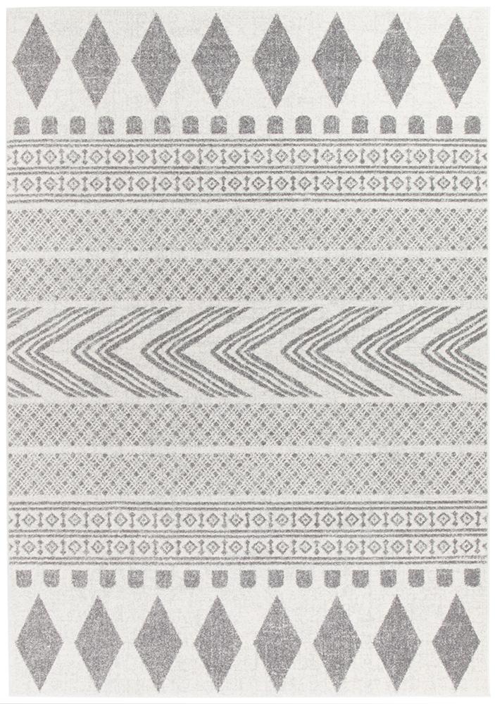 Mirage Adani Modern Tribal Design Grey Rug