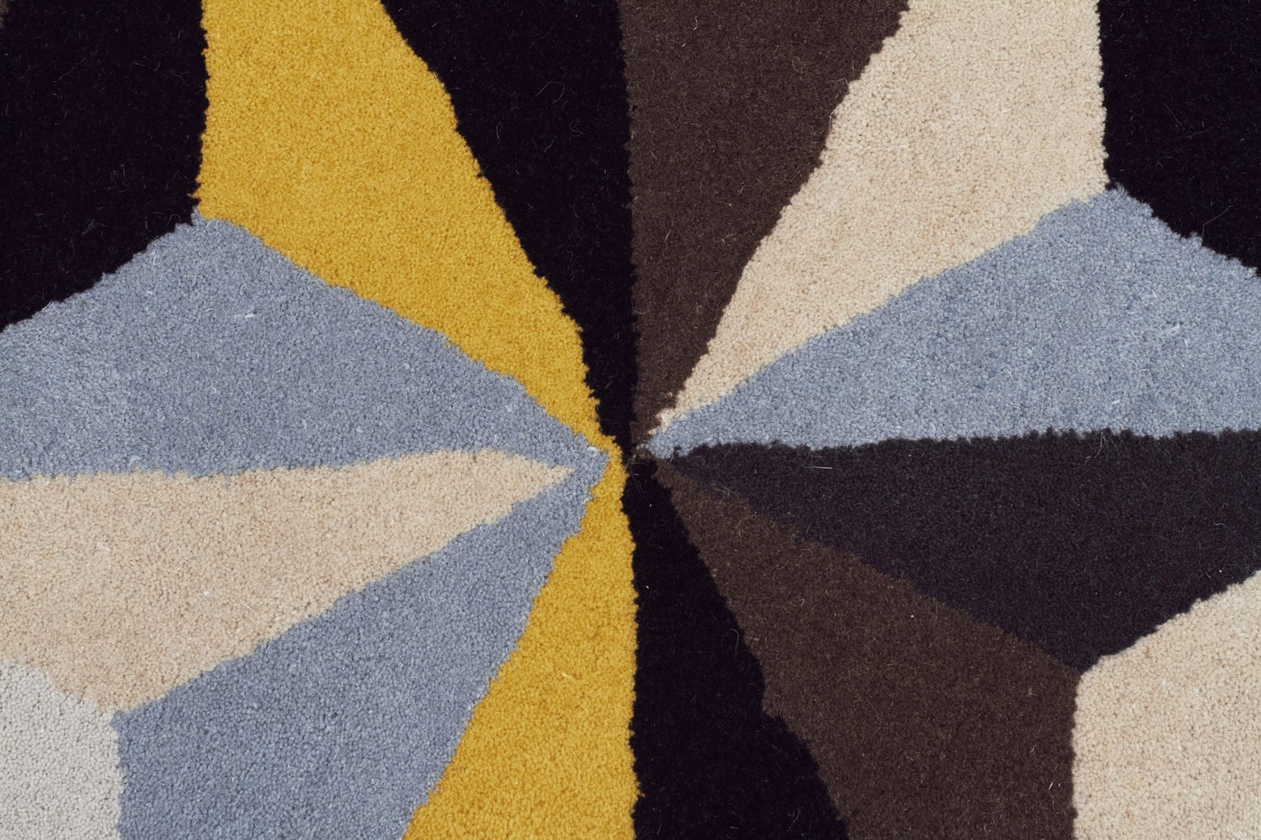 Matrix Pure Wool Blue Round Rug