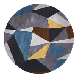 Matrix Pure Wool Safari Round Rug