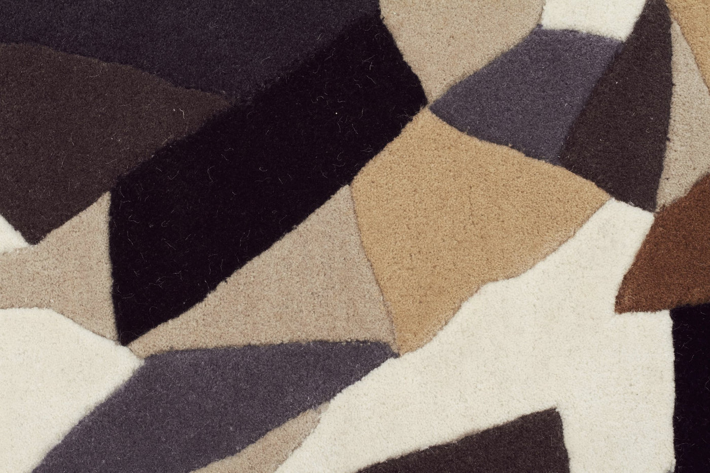 Matrix Pure Wool Fossil Runner Rug