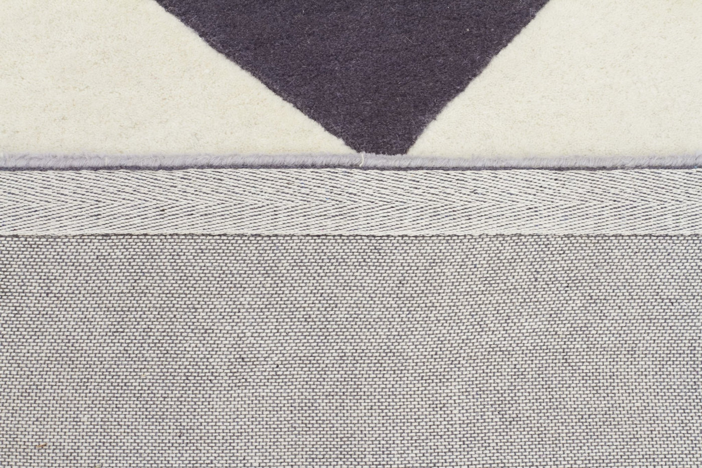 Matrix Pure Wool Steel Runner Rug Rug